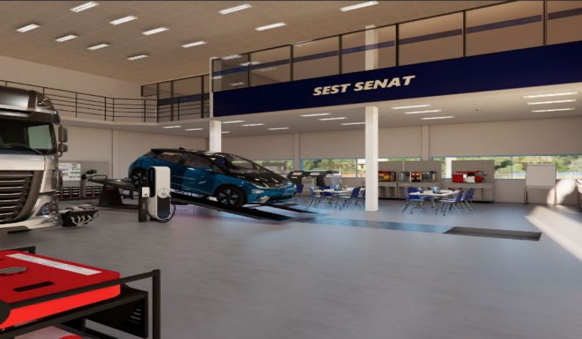 Oficina Mecânica Sest Senat Campo Grande/MS